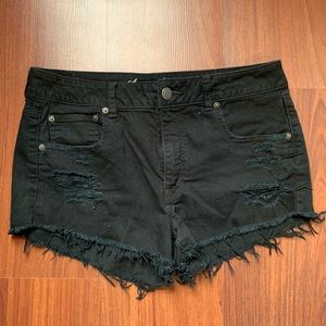 Black American Eagle Shorts